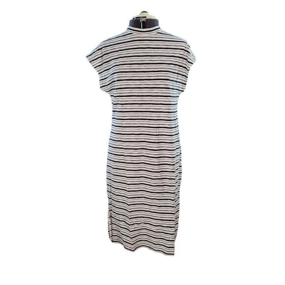 Universal Thread Sleeveless Striped T-Shirt Dress Sz M - Picture 1 of 10